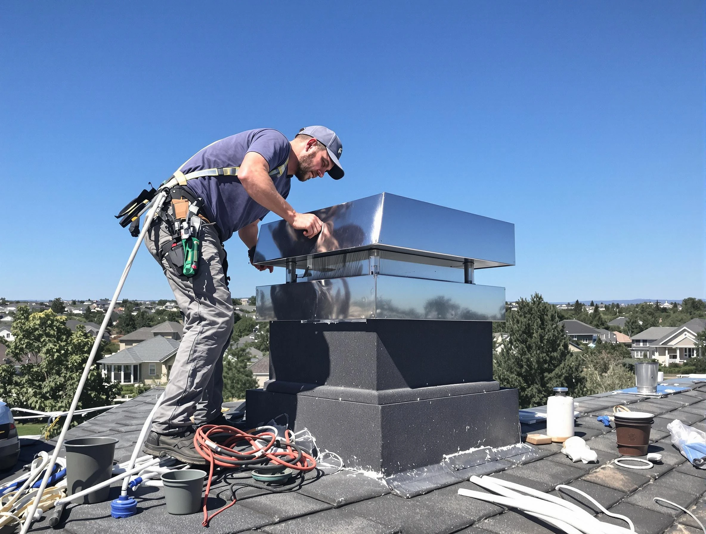 Chimney Cap Services service in Castle Pines Village, CO